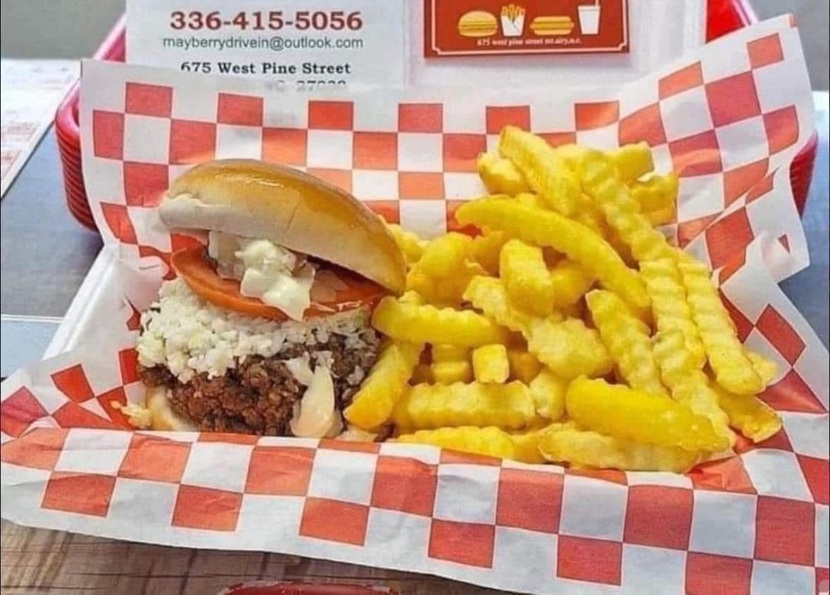 Mayberry Drive In Ground Steak sandwich